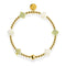 Glückslorbeer | Gold | Kleeblatt-Essenz-Armband